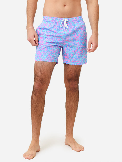 Chubbies Men's The Pinky Bluesters 5.5" Swim Trunk