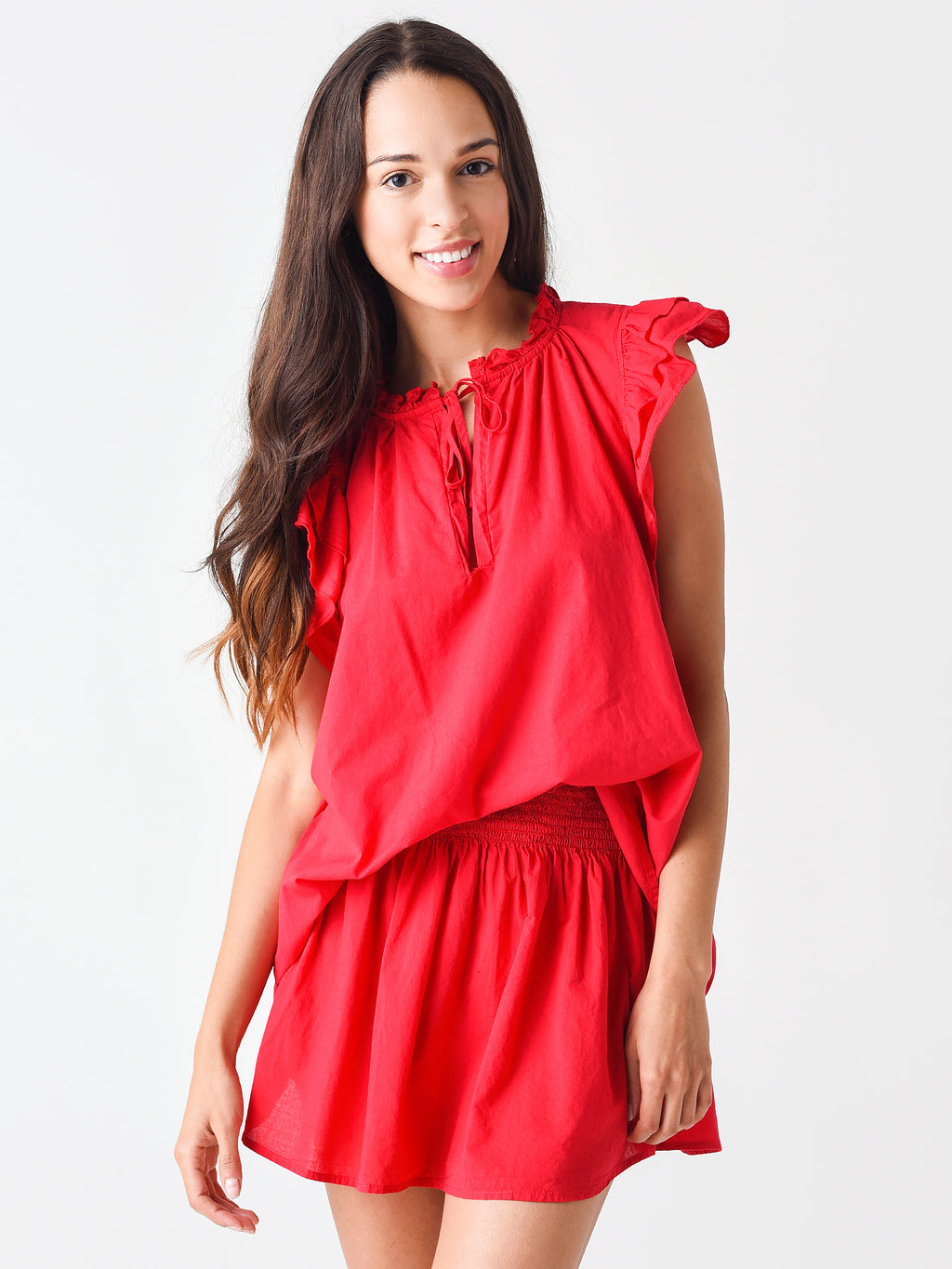 Stark X Women's Poplin Dreamy Top - Saint Bernard