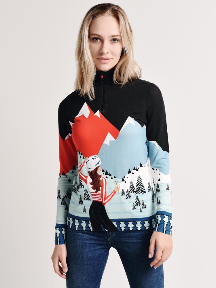 Krimson Klover Apres Ski Anyone? Base Layer - Saint Bernard