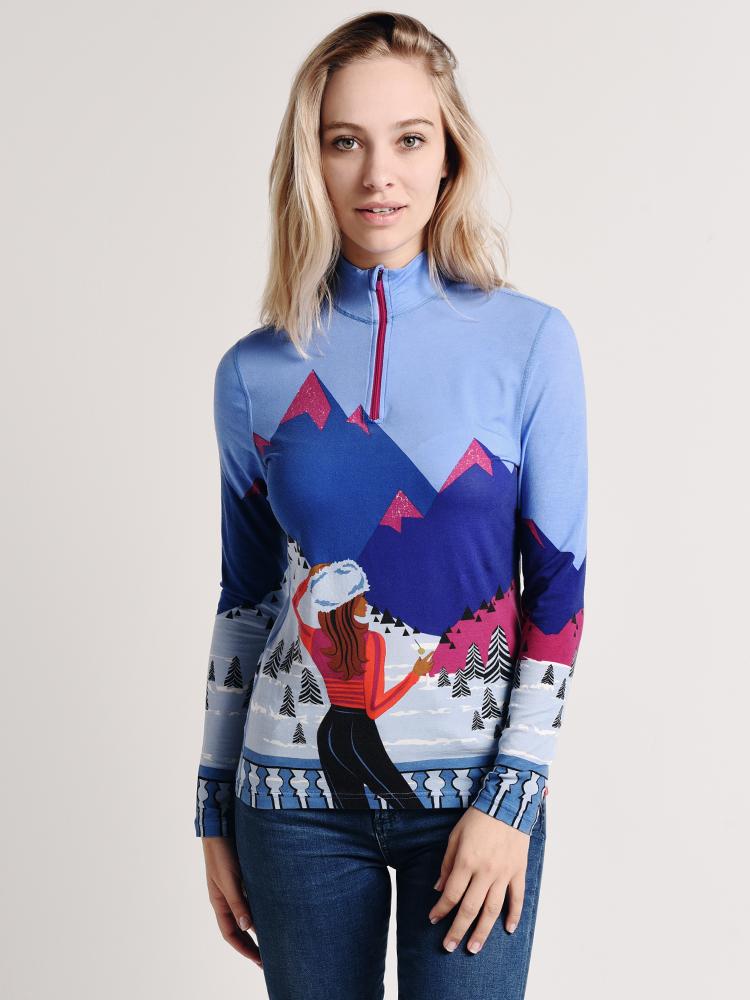 Krimson Klover Apres Ski Anyone? Base Layer - Saint Bernard