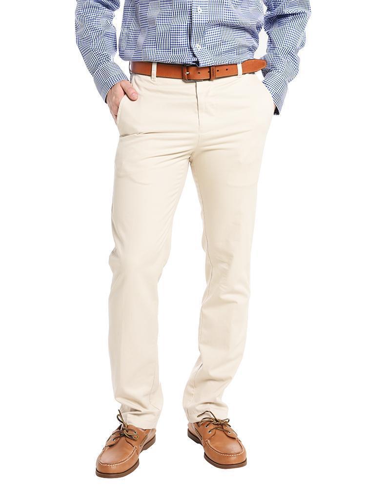 Southern Tide Men's The Skipjack Trim Fit Pant - Saint Bernard