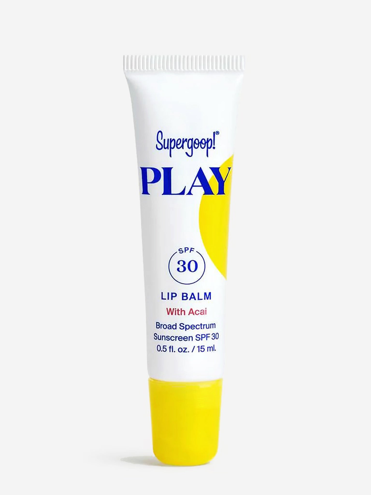Supergoop Play Lip Balm SPF 30 With Acai - Saint Bernard
