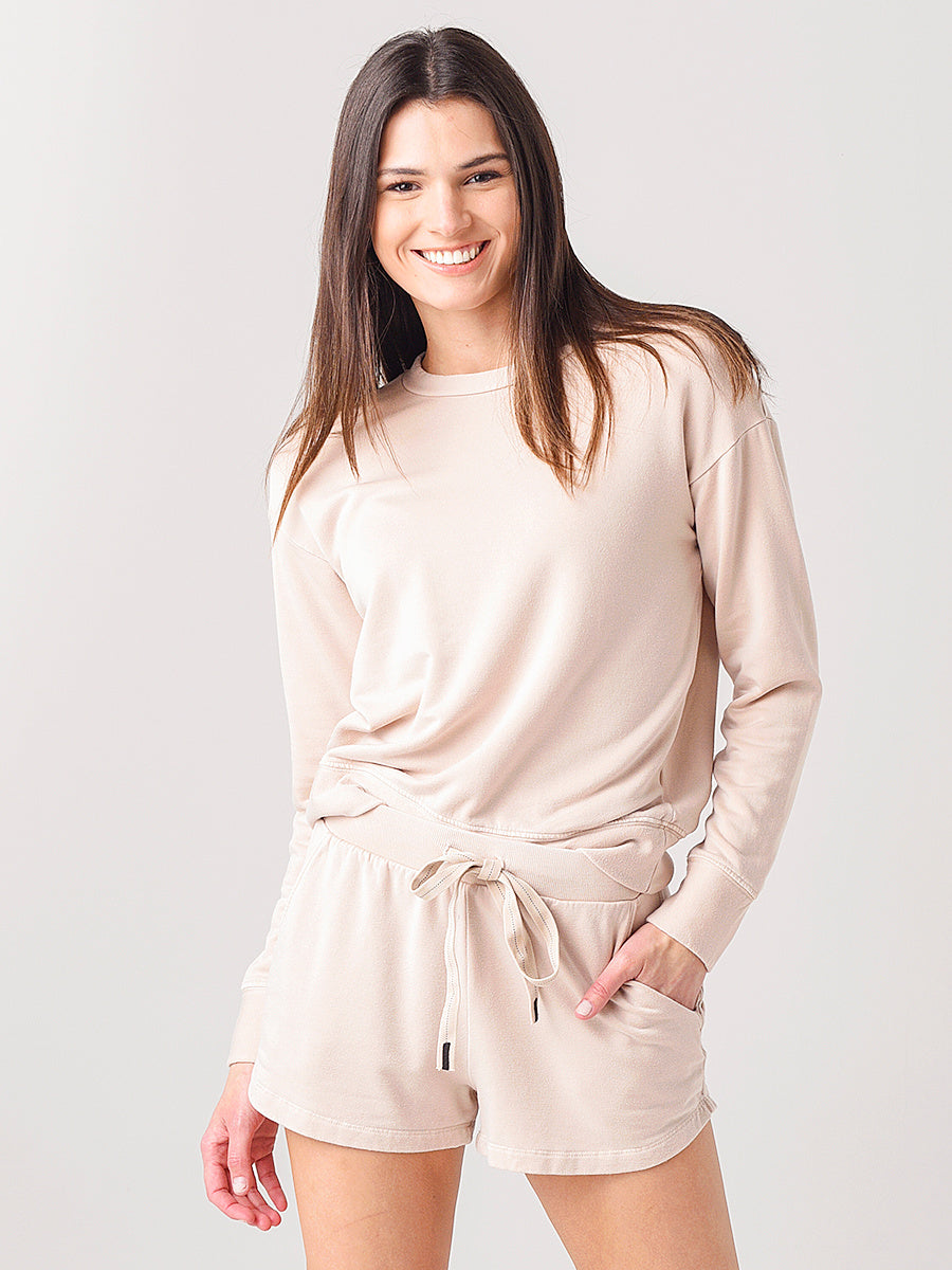 Stateside Women's Viscose Fleece Pullover - Saint Bernard