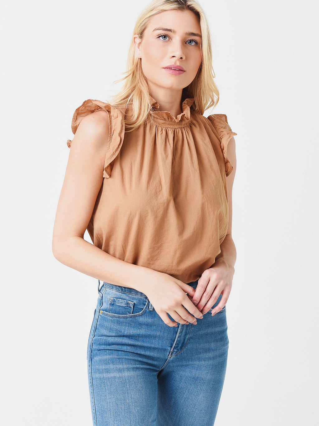 Stark X Women's Poplin Princess Top - Saint Bernard