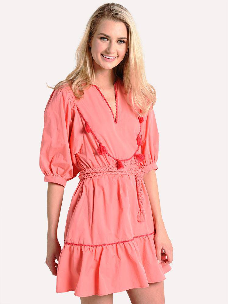 Crosby Mia Dress - Saint Bernard