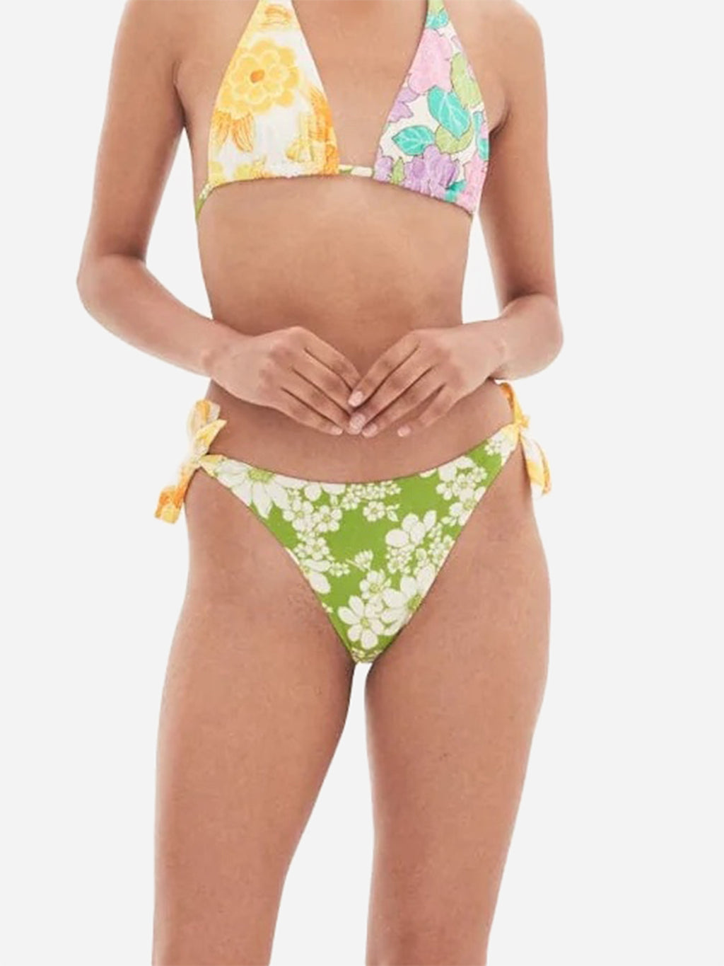 Alemais Women's Elora Side Tie Bikini Bottom - Saint Bernard