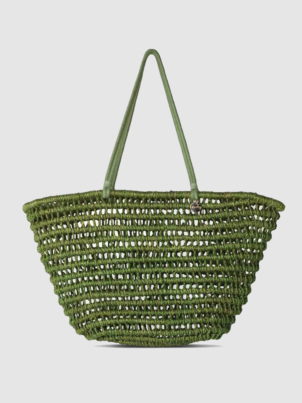 Kayu Jean Woven Straw Tote - Saint Bernard