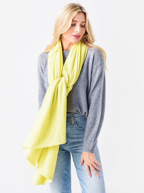 Saint Bernard Women's Cashmere Travel Wrap
