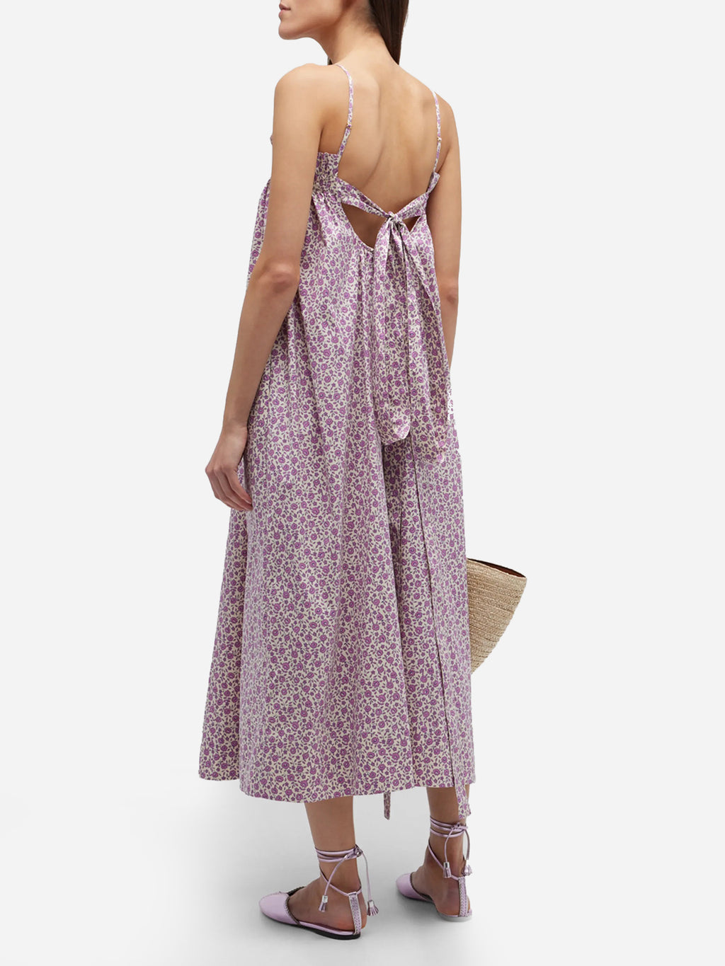 linen flower girl dress Genevieve Dress