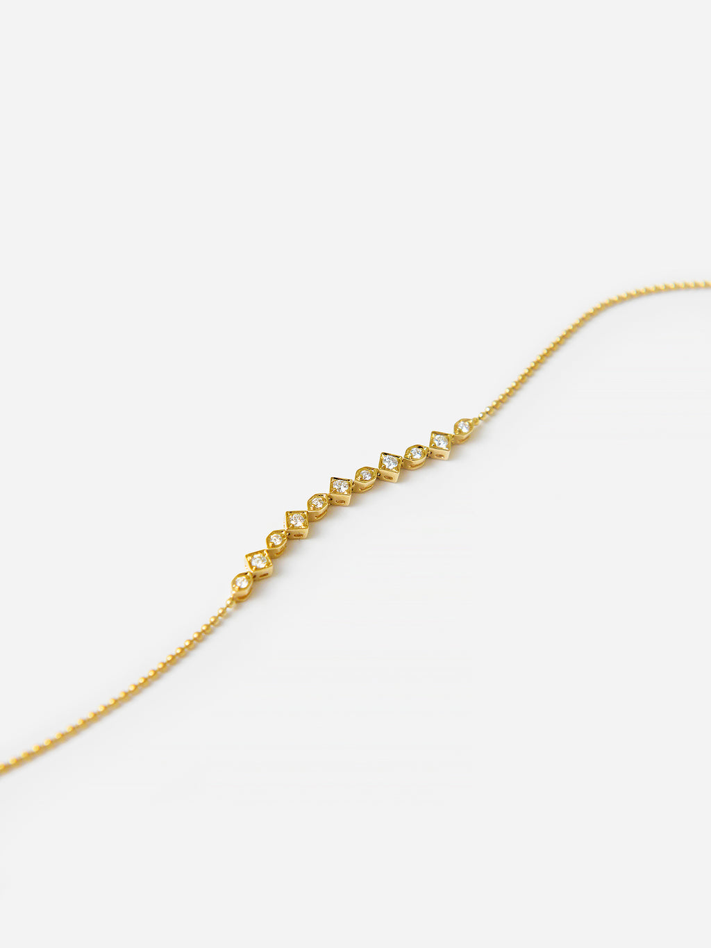 Francie B. Women's Diamond Bead Bracelet - Saint Bernard