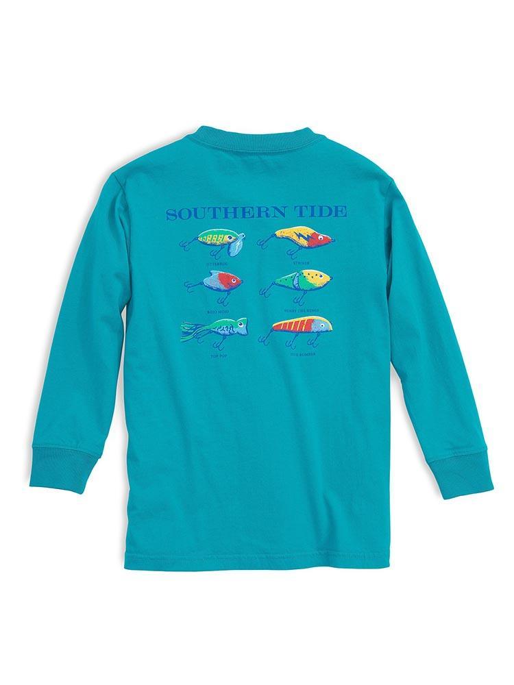 Southern Tide Kids' Classic Lures Long Sleeve T-Shirt
