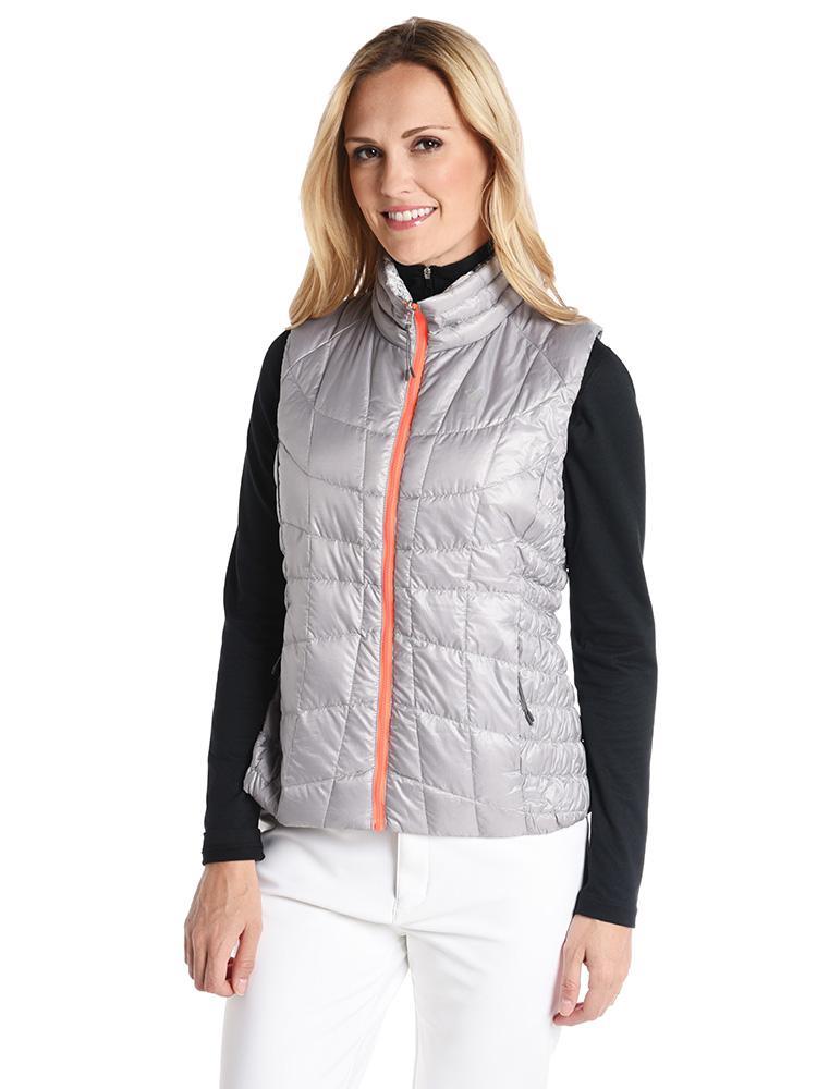 Obermeyer Women's Soleil Reversible Down Vest - Saint Bernard