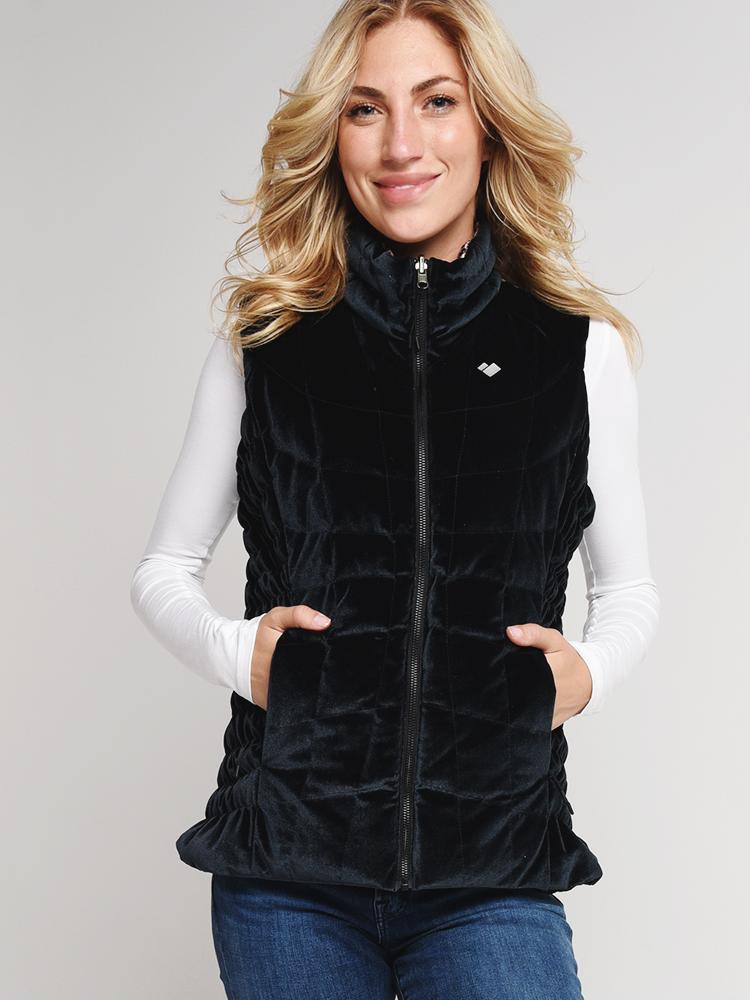 Obermeyer Women's Soleil II Rev Down Vest - Saint Bernard