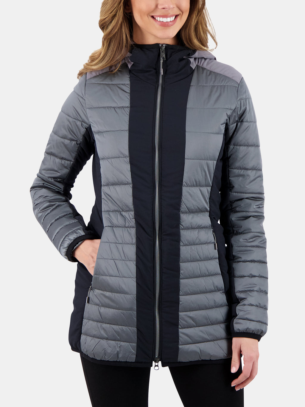 Obermeyer Women's Miriam Hybrid Parka - Saint Bernard