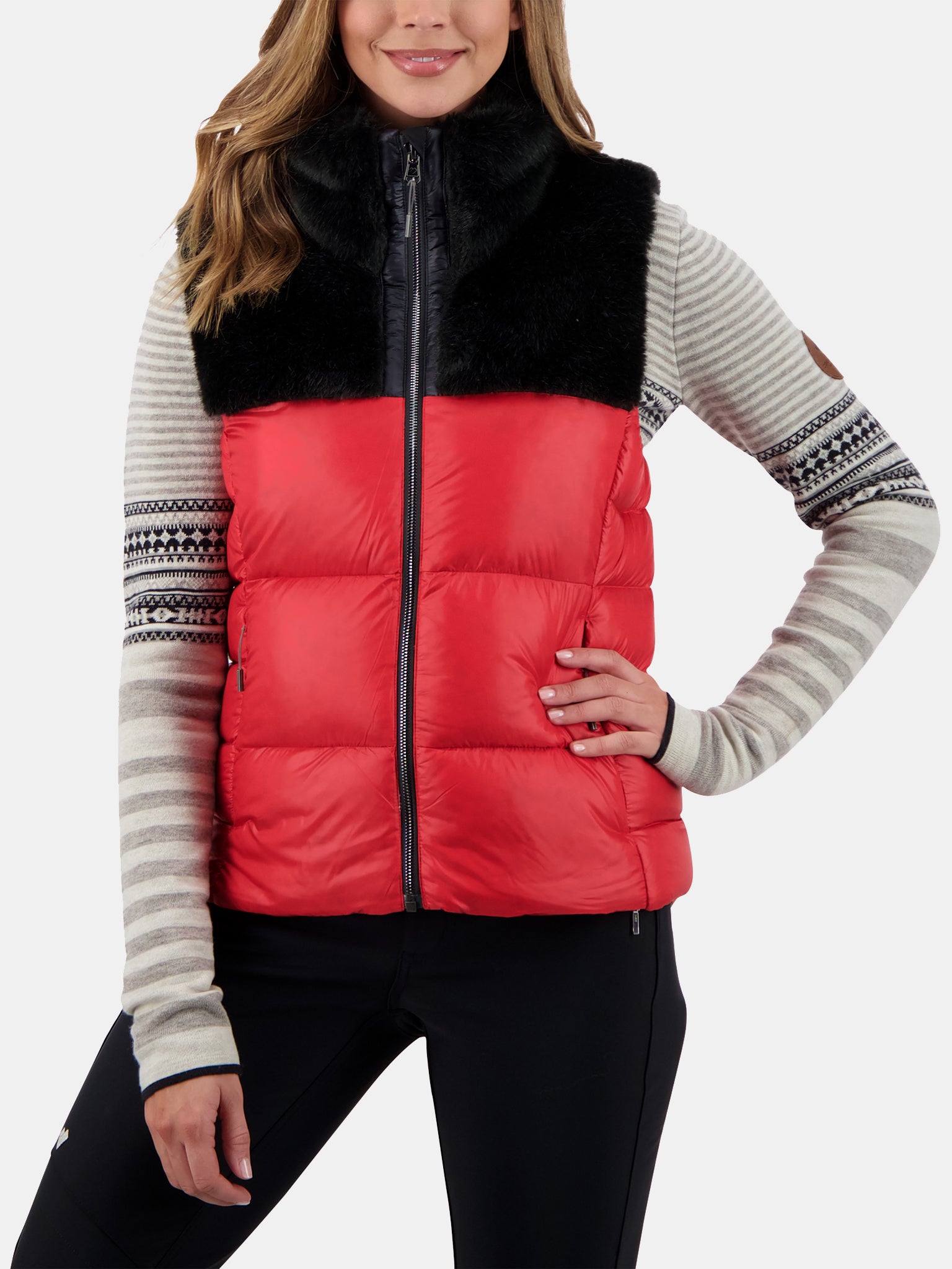 Obermeyer Women's Maxine Down Vest - Saint Bernard