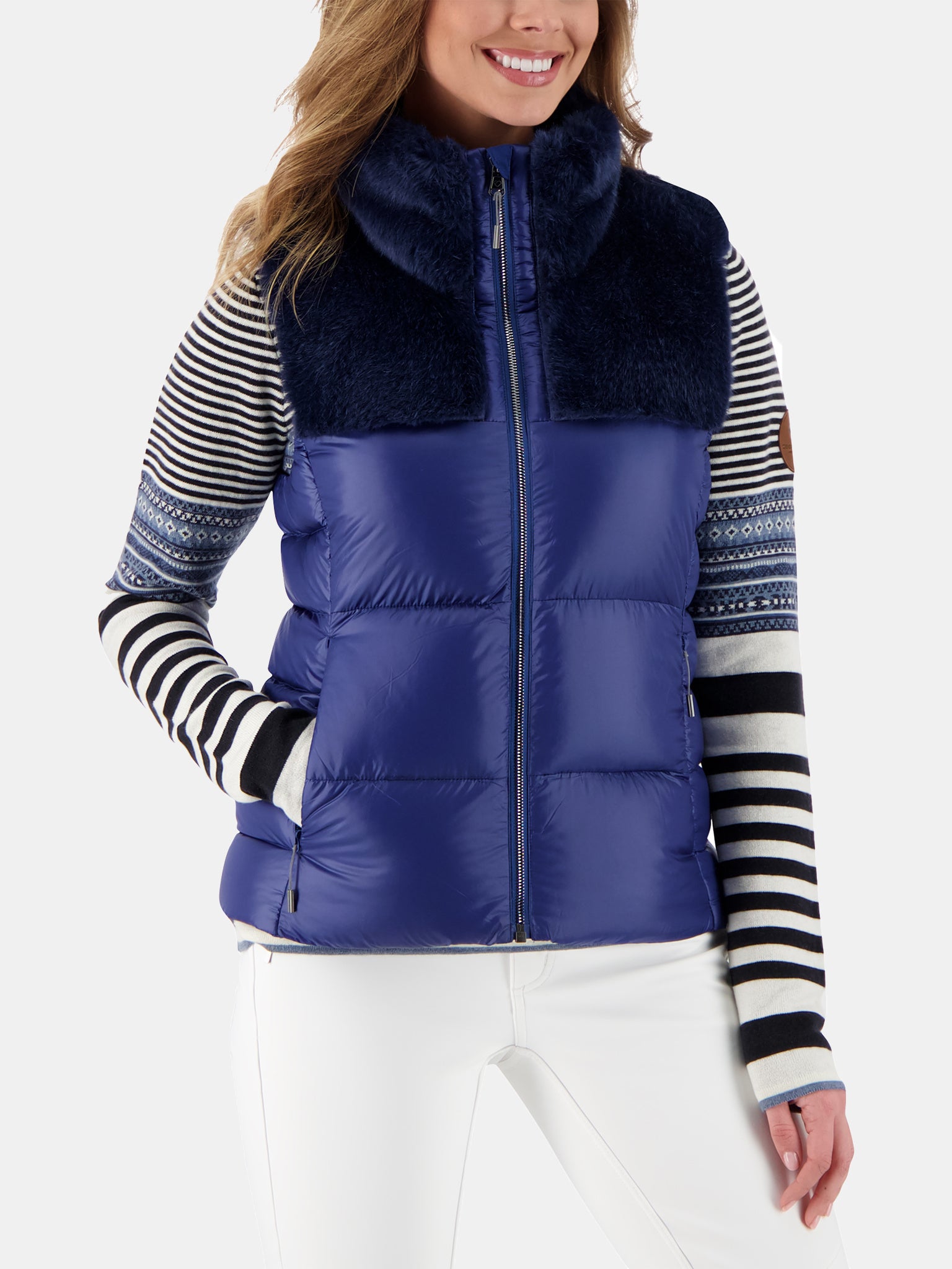 Obermeyer Women's Maxine Down Vest - Saint Bernard