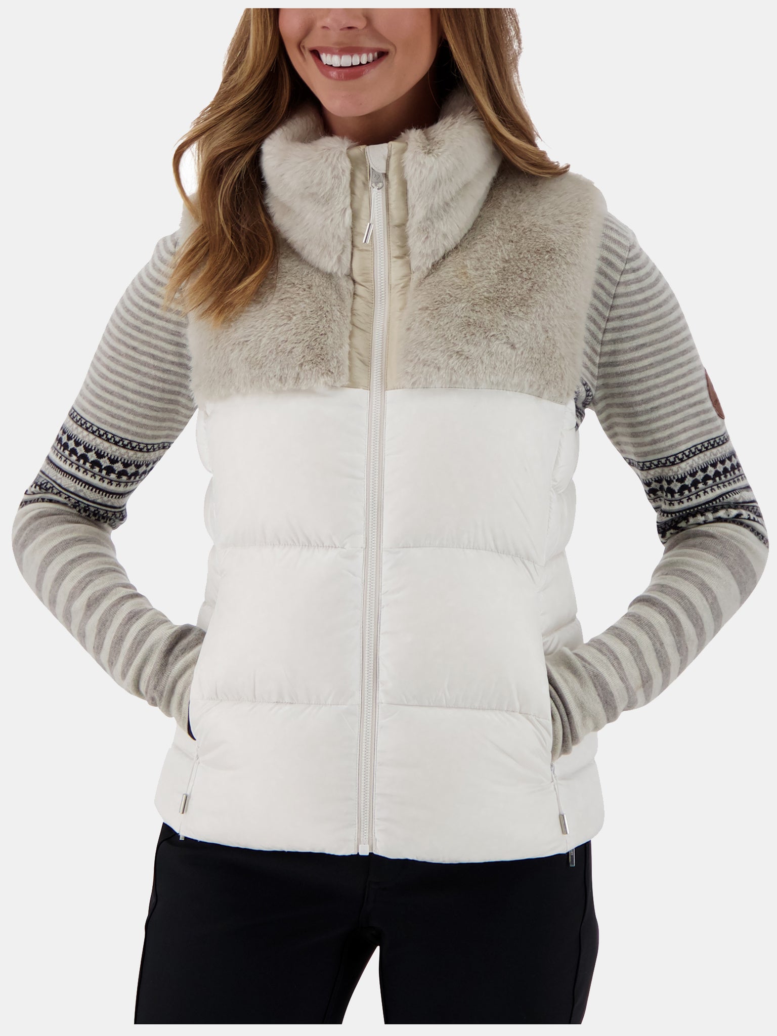 Obermeyer Women's Maxine Down Vest - Saint Bernard