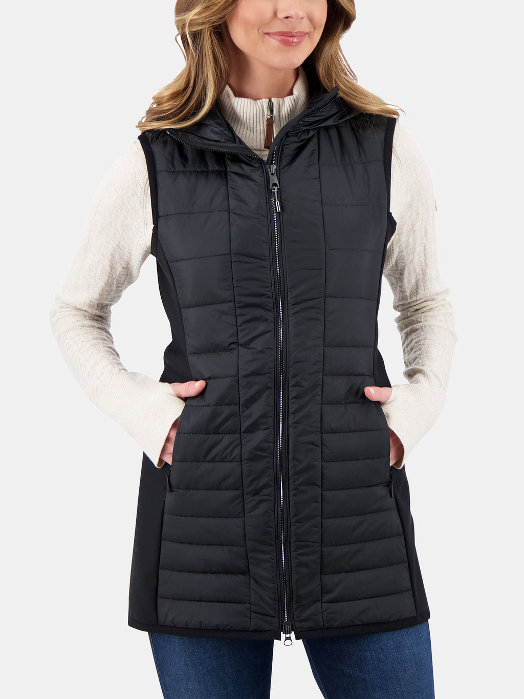 Obermeyer Women's Miriam Hybrid Vest - Saint Bernard