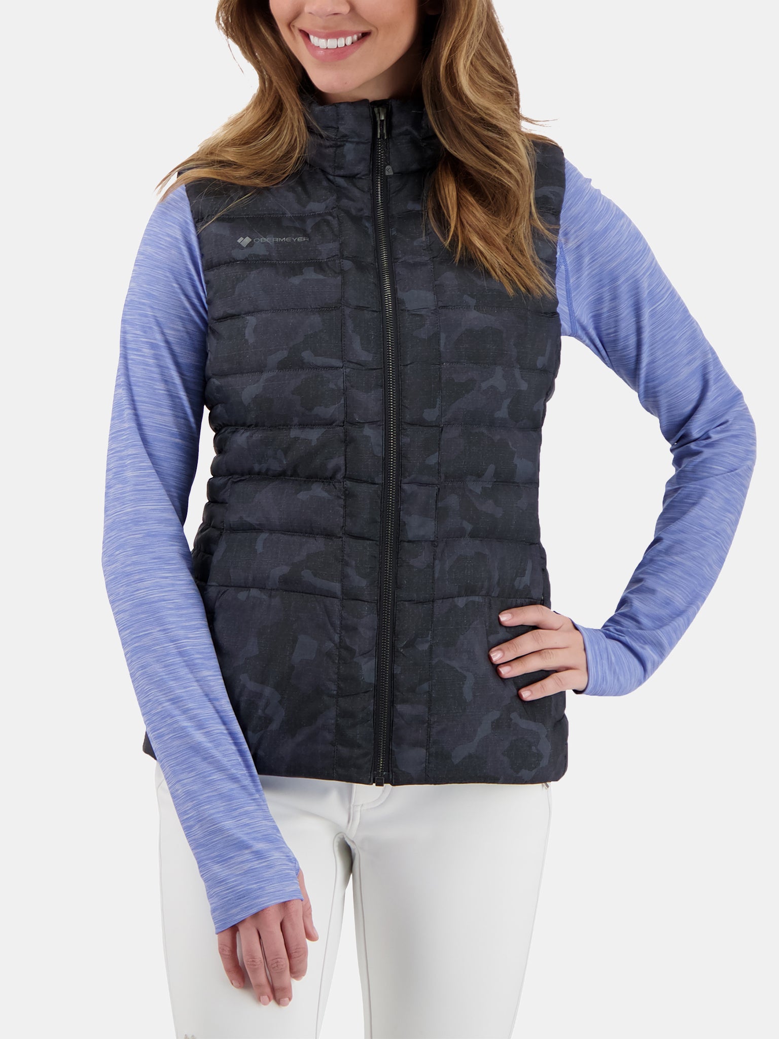 Obermeyer Women's Nieve Down Vest - Saint Bernard