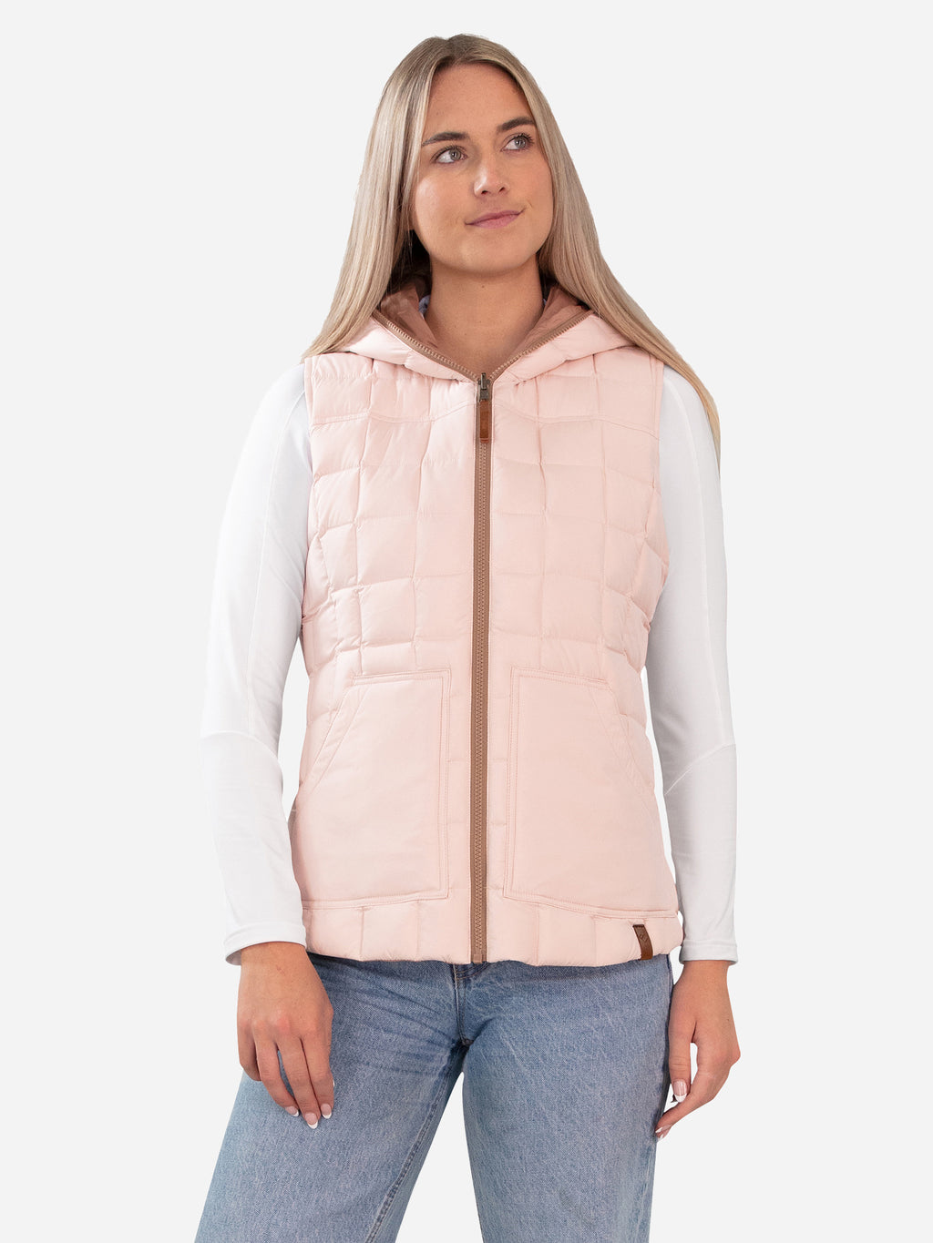 Obermeyer Women's Zoe Reversible Down Vest - Saint Bernard