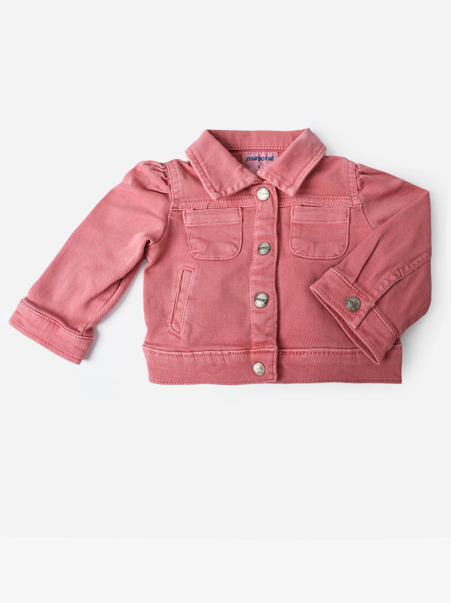 Mayoral Girls' Twill Jacket - Saint Bernard