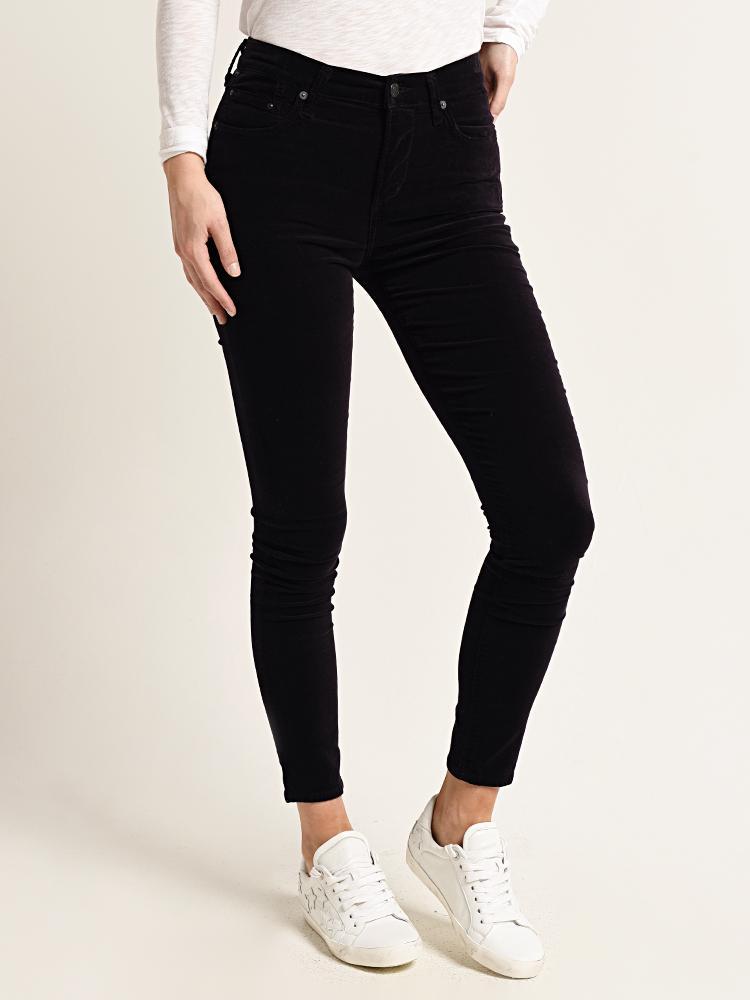 Citizens of Humanity Women's Rocket High Rise Skinny Velour Jean - Saint Bernard
