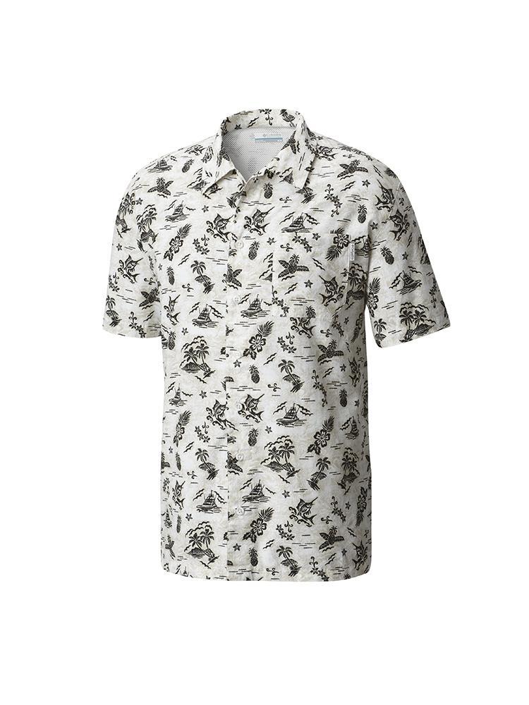 Columbia Men's Trollers Best Short Sleeve Shirt - Saint Bernard