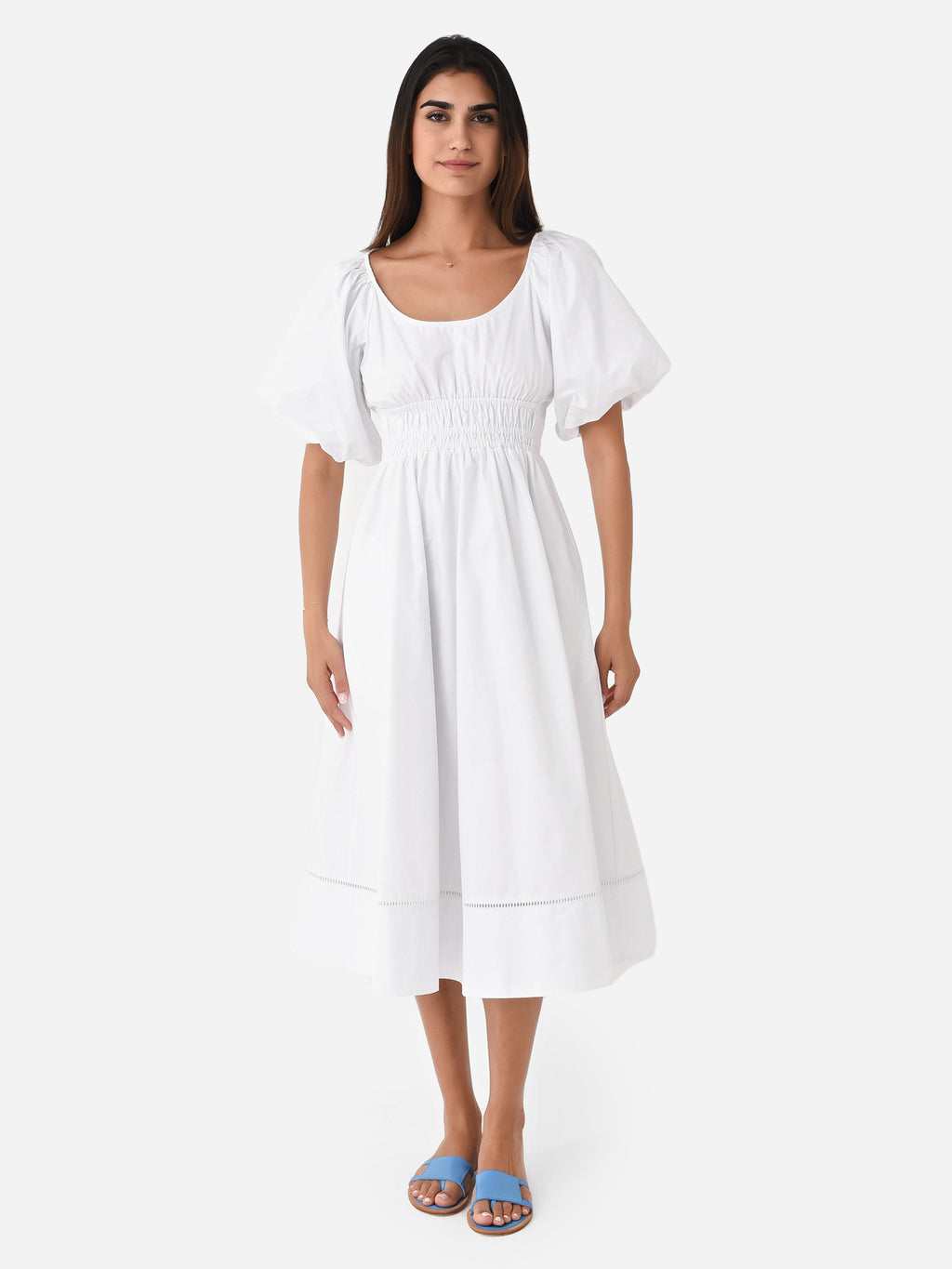 Tory Burch Women's Scoop Neck Dress - Saint Bernard