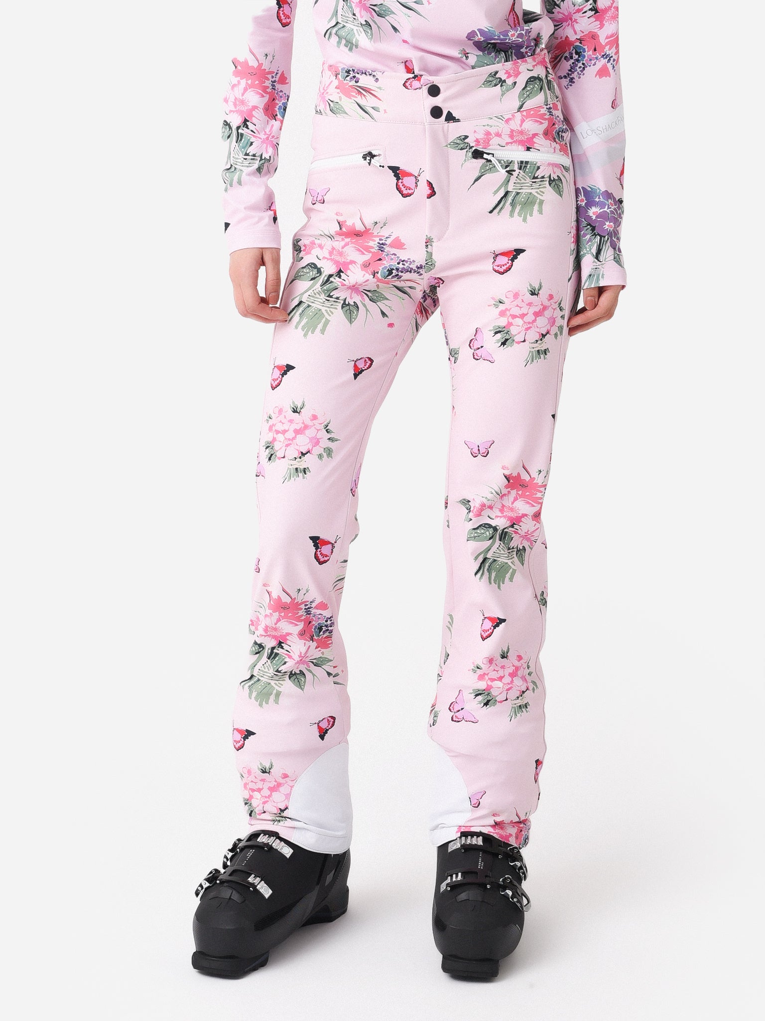 Bogner Fire + Ice X LoveShackFancy Women's Ireen Ski Pant - Saint Bernard