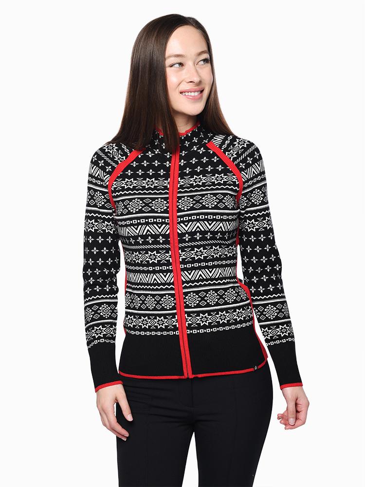 Krimson Klover Women’s Yorkshire Full Zip Sweater - Saint Bernard