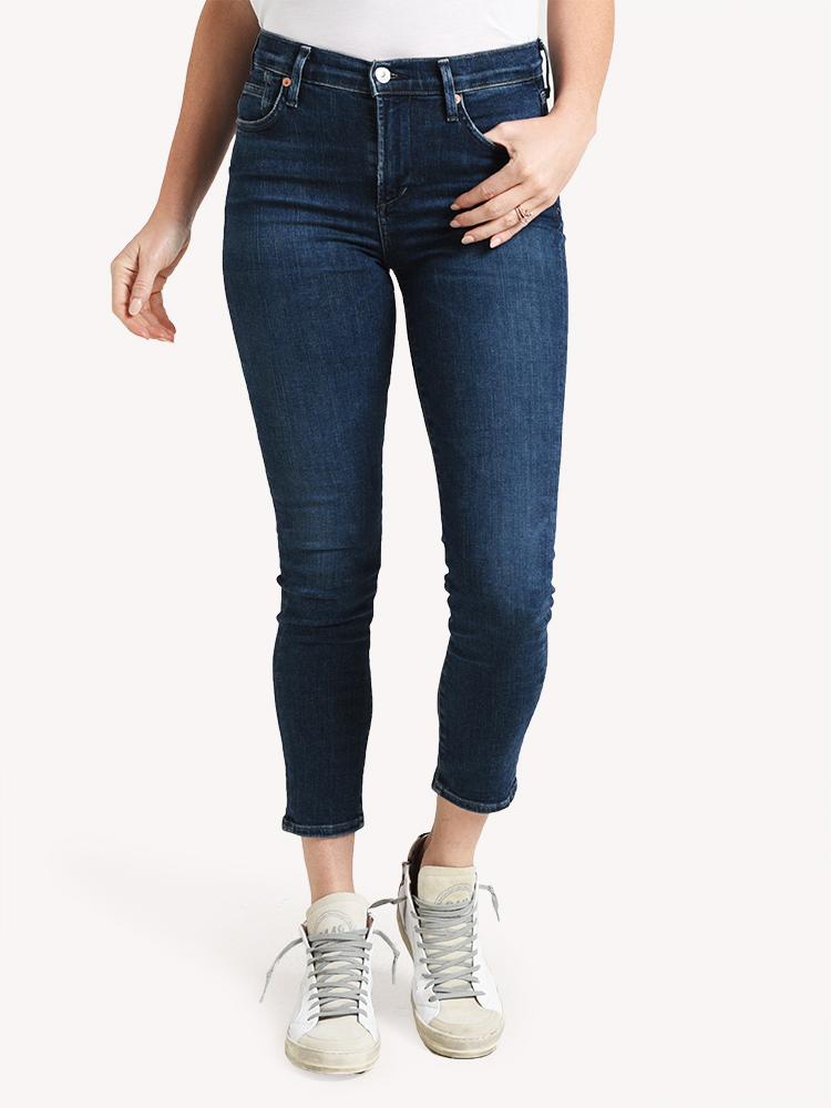 Citizens Of Humanity Women's Rocket Crop Mid-Rise Skinny