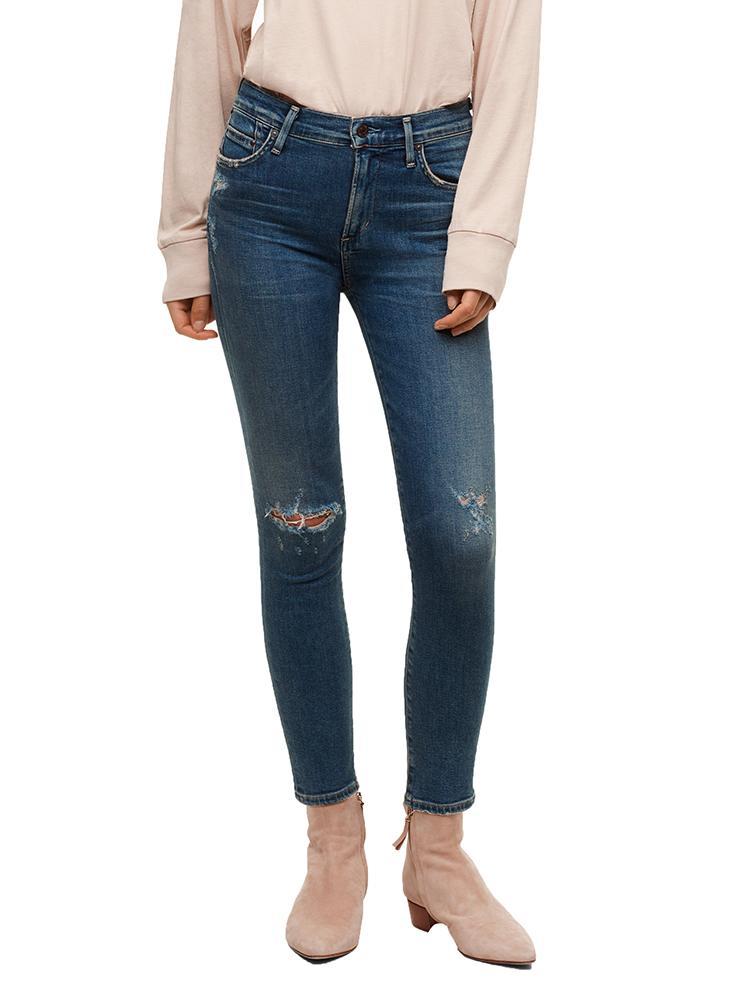 Citizens of Humanity Women's Rocket Crop Jean - Saint Bernard