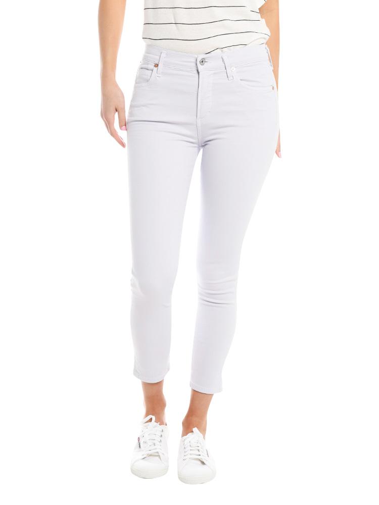 Citizens Of Humanity Women's Stretch Twill Rocket Crop High Rise Skinny Jean - Saint Bernard
