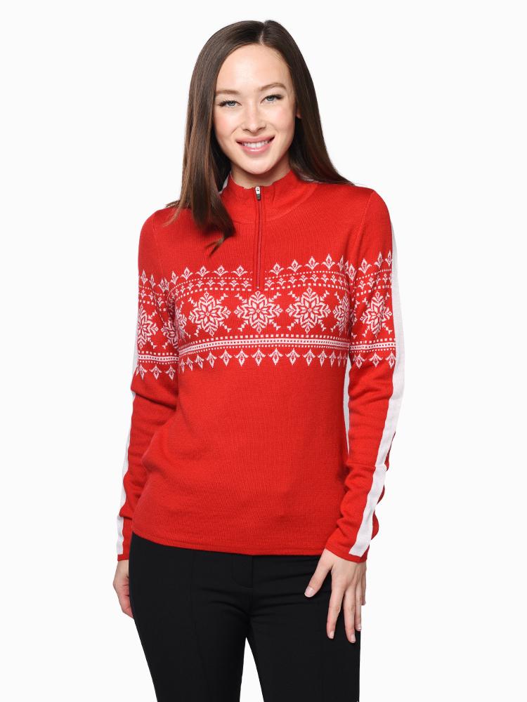 Krimson Klover Women’s Camber Pullover Sweater - Saint Bernard