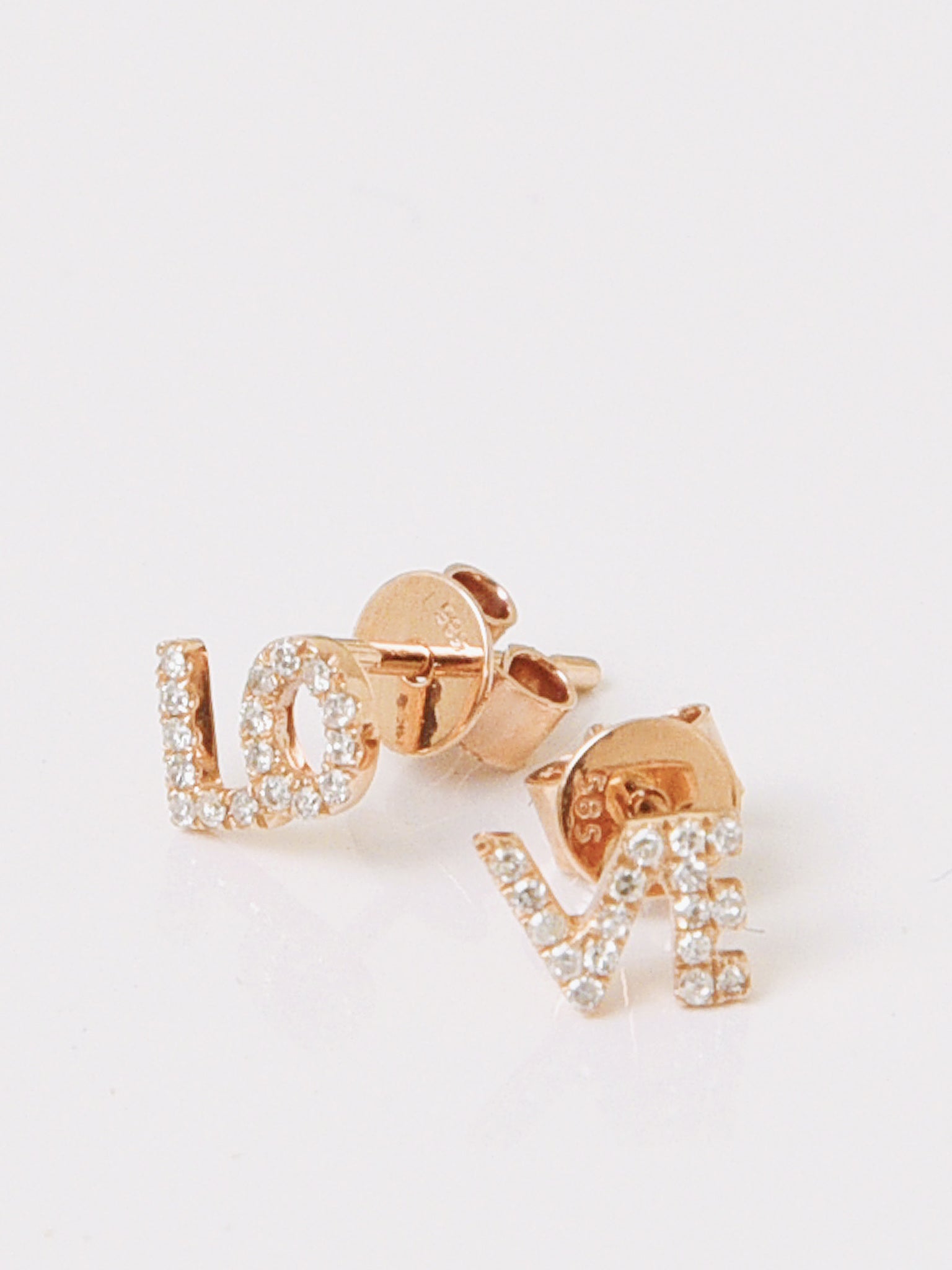 Francie B. Love Diamond Stud Earring - Saint Bernard