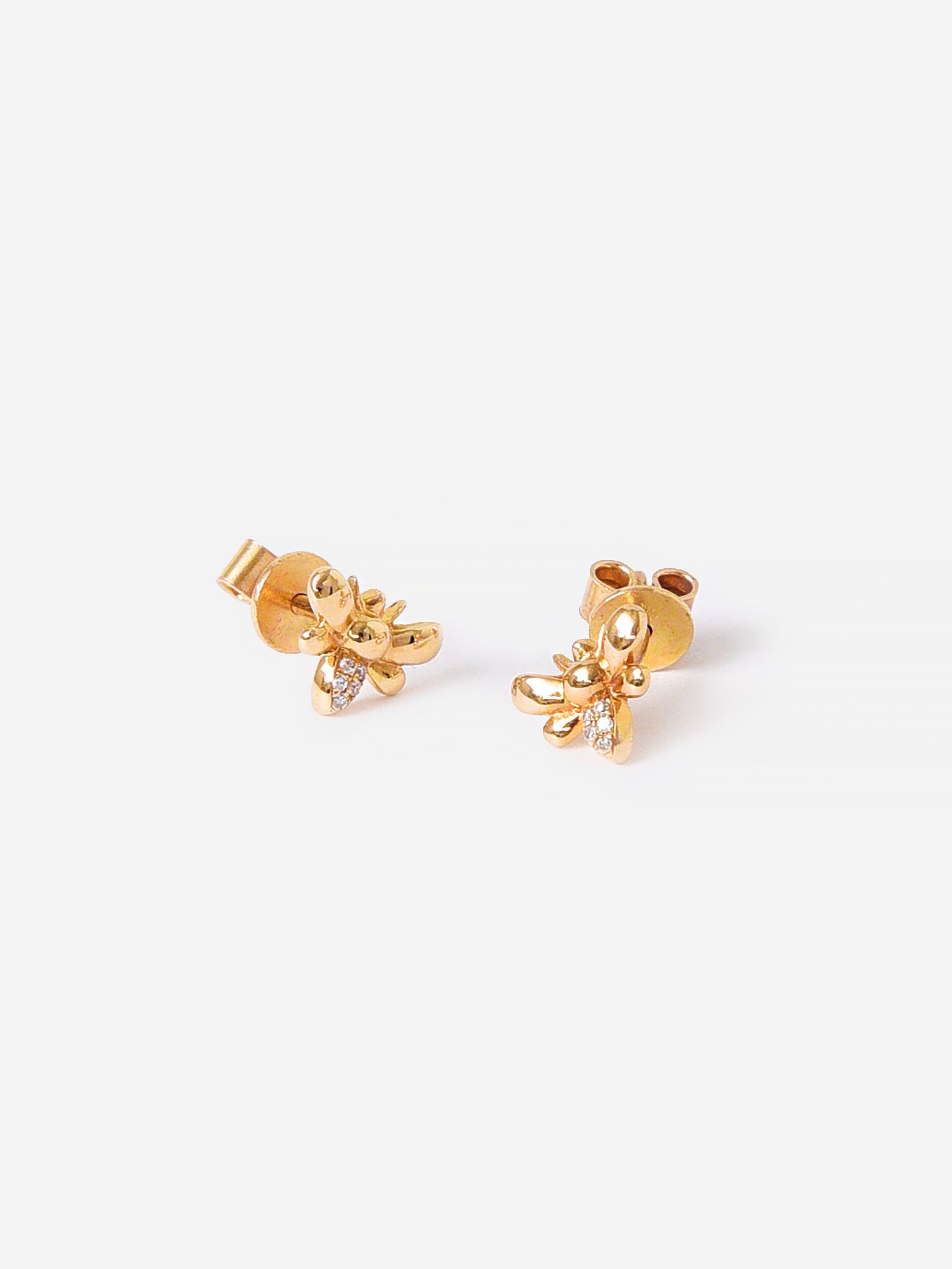 Francie B. Women's Bumble Bee Stud Earrings - Saint Bernard