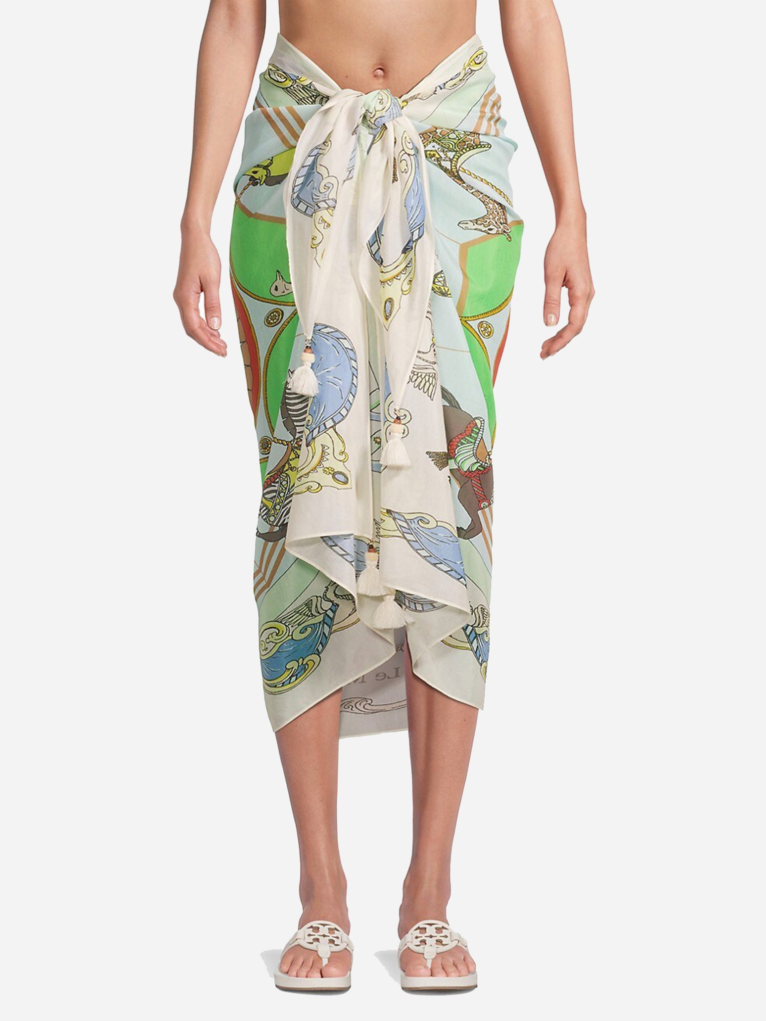 Tory Burch Women's Printed Pareo - Saint Bernard