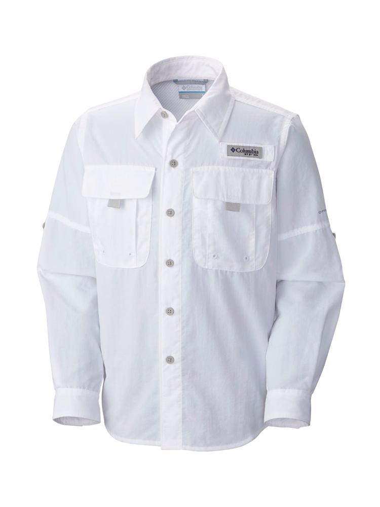 Columbia Boys' PFG Bahama Long Sleeve Shirt - Saint Bernard