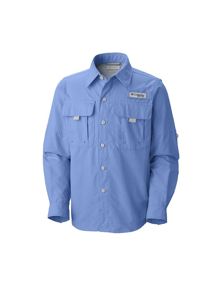 Columbia Boys' PFG Bahama Long Sleeve Shirt - Saint Bernard