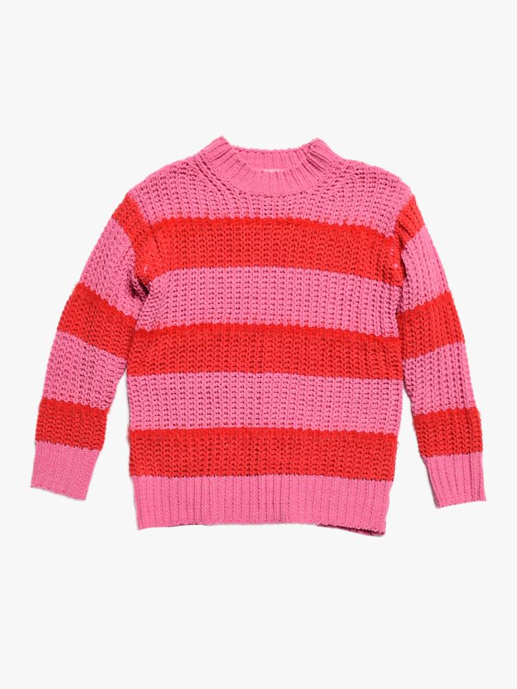 Love Daisy Furry Chenile Stripe Sweater