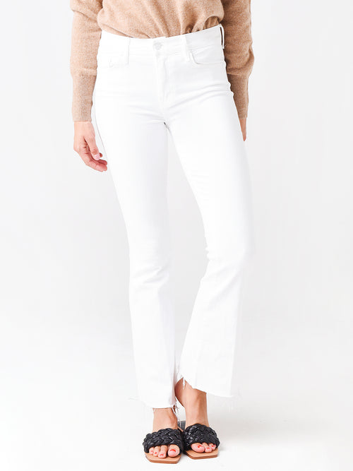 Mother Women's Weekender Fray Jean