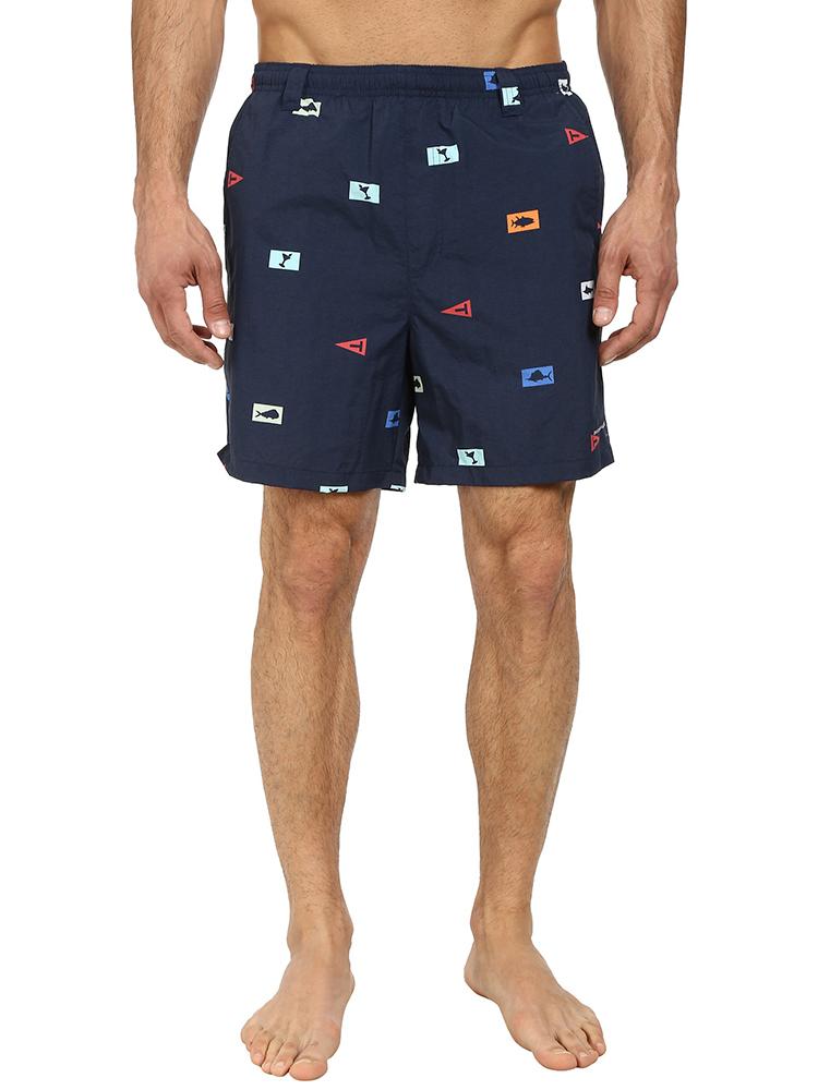 Columbia Men's PFG 8 Inch Backcast II Printed Shorts - Saint Bernard