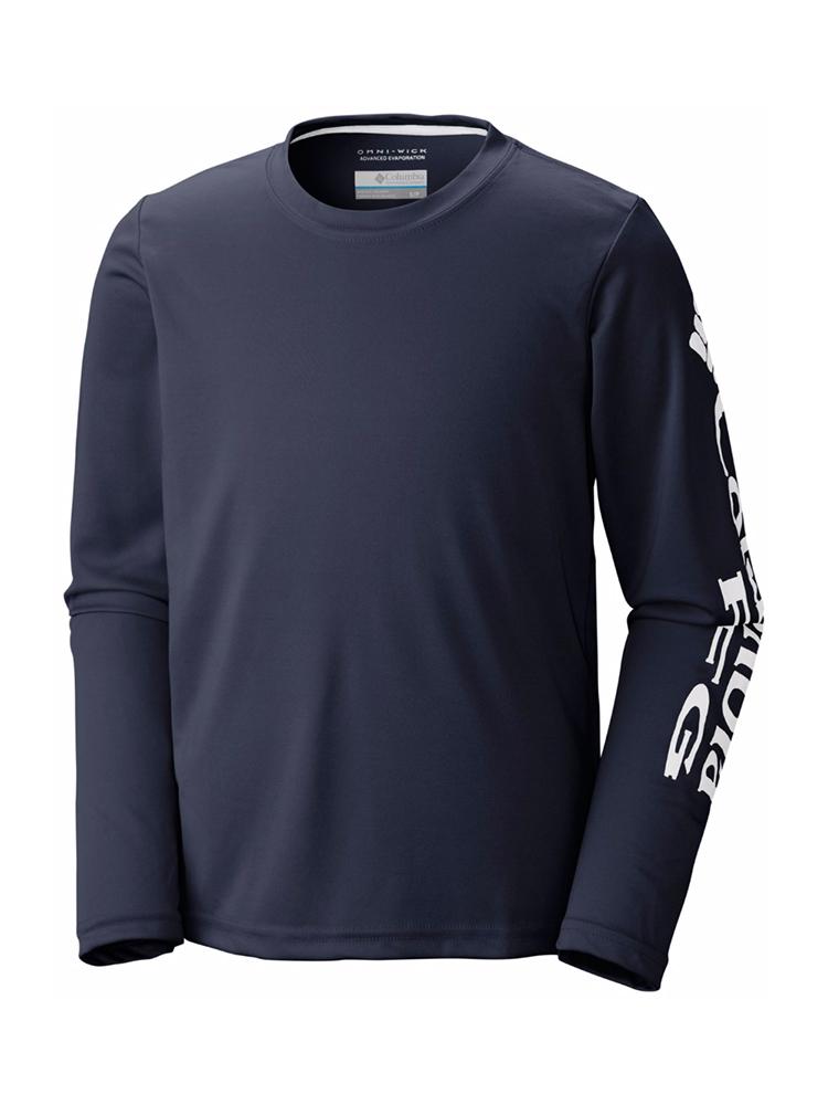 Columbia Boys' Terminal Tackle Long Sleeve Tee - Saint Bernard