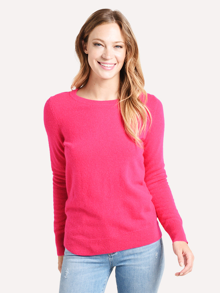 White + Warren Essential Crewneck - Saint Bernard