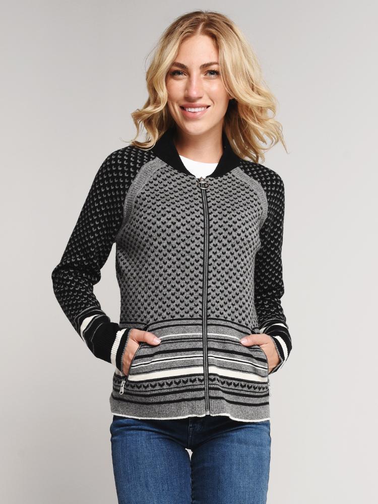 Obermeyer Women's Belletex Full-Zip Sweater