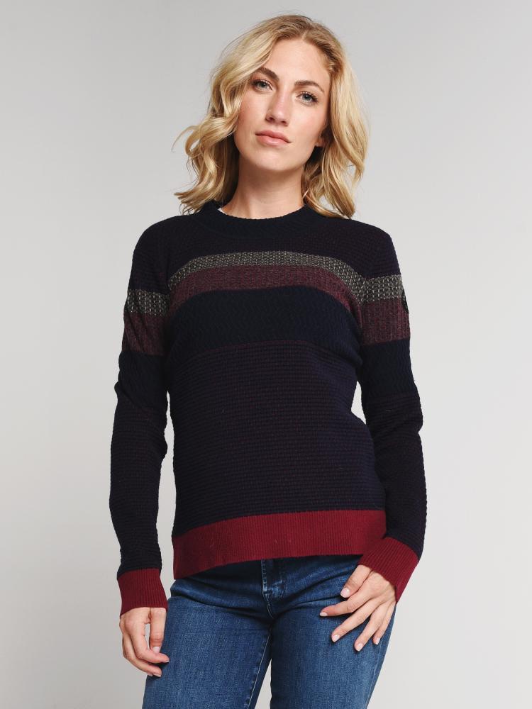 Obermeyer Women's Chevoit Crewneck Sweater - Saint Bernard