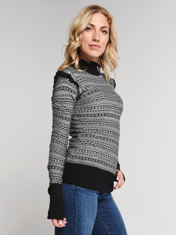 Obermeyer Women's Charmoise Knit Turtleneck - Saint Bernard