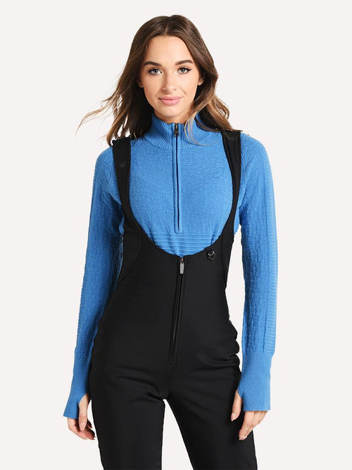 Obermeyer Women's Dolly Cashmere-Blend 1/2 Zip Sweater