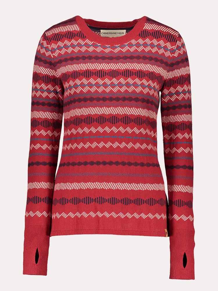 Obermeyer Women's Reece Ski Sweater - Saint Bernard