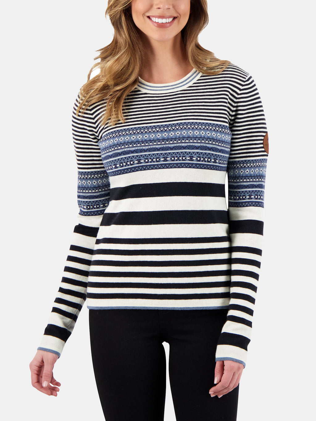 Obermeyer Women's Olive Crewneck Sweater - Saint Bernard